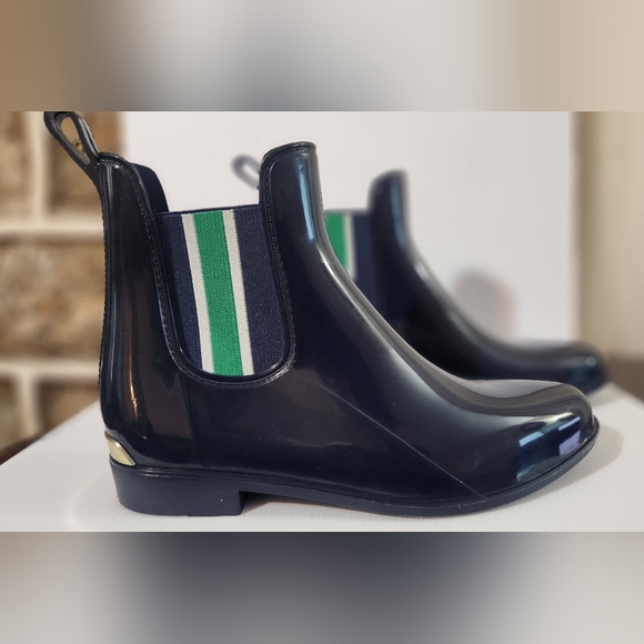 Ralph Lauren Rain Shoe (Ankle) Boot Blue 10B - Picture 7 of 11